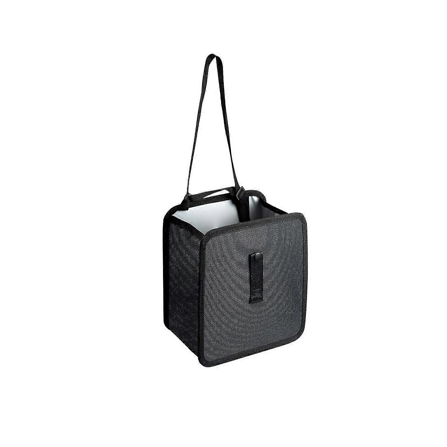 Qiajie Portable Hanging Car Trash Can Garbage Bag Foldable Hanging Car Trash Can Gift