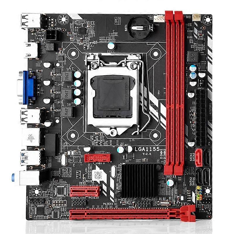 B75M Desktop Plăci de bază LGA 1155 pentru i3 i5 i7 CPU 3XUSB 3.0 SATA 3.0 Până la 16GB Suport DDR3 Memorie