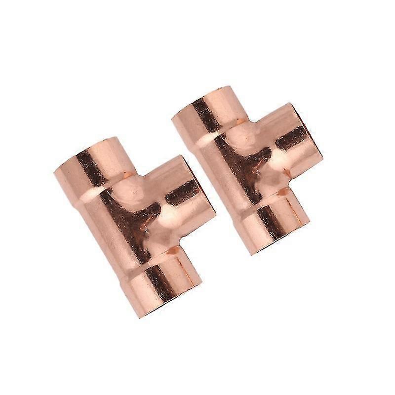 Soldering Copper Fitting - Equal Tee 14 Cm - Conform Gray2 Pcs
