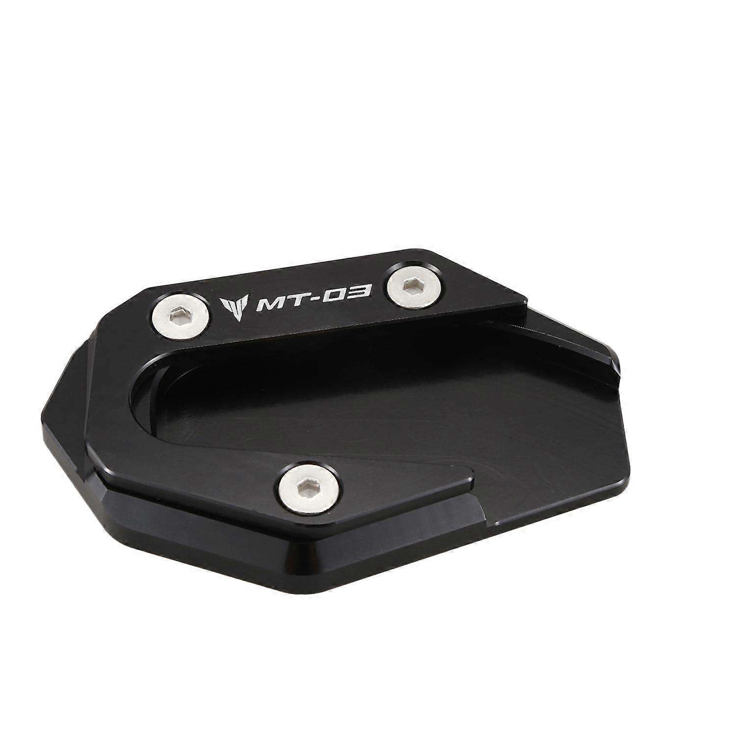 for Mt03 MT-03 2015-2018 Blue&Black Motorcycle Aluminum Side Stand Enlarger Extension Plate for R3