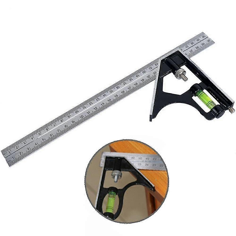 Metal Square Ruler, 45/90-degree Horizontal, Angle Rulers For Woodworking Tools