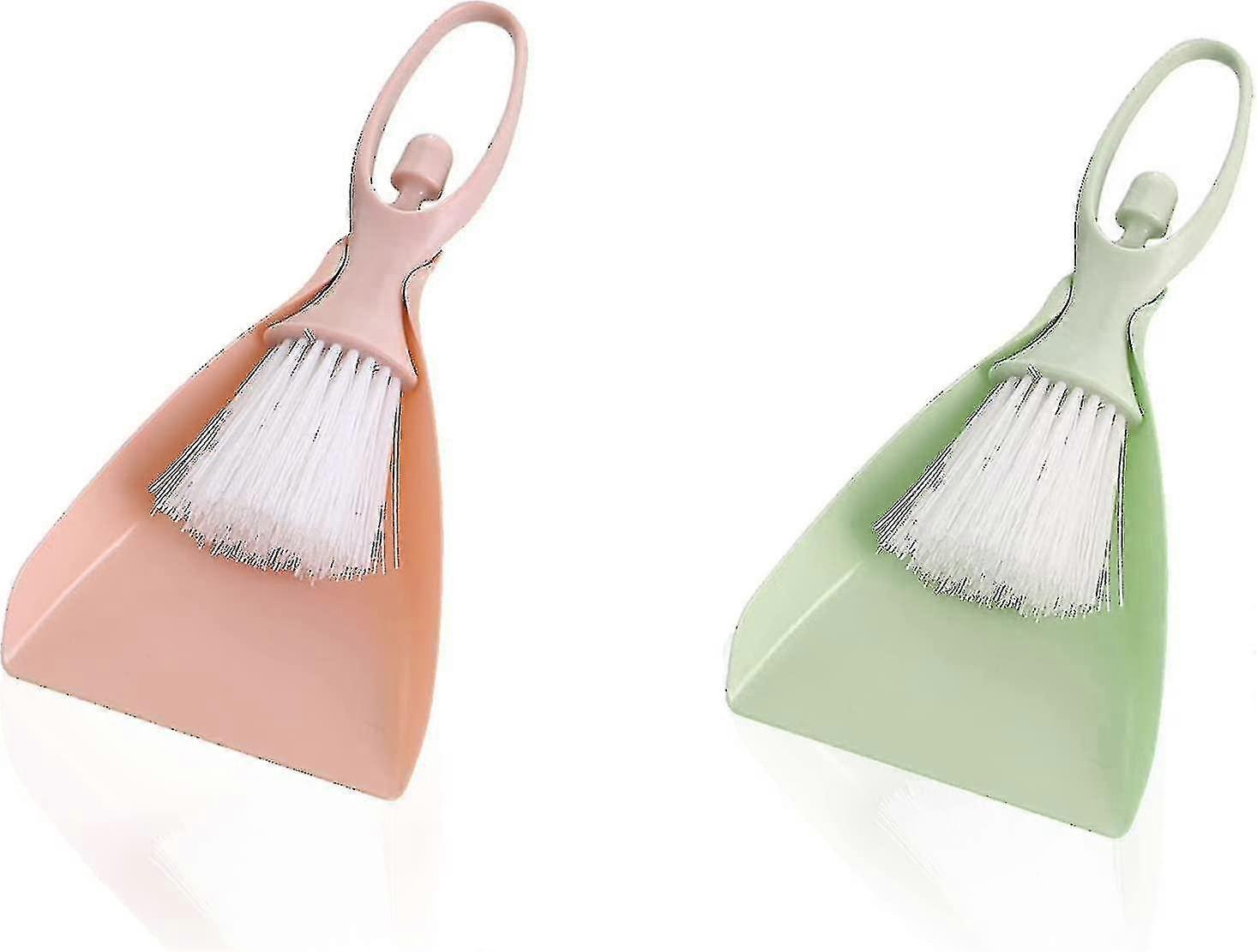 Mini-broom Hand Brush 2 Pcs Mini Dustpan And Brush Set Cleaning Tool, Broom And Dustpan Set The Best Mini Hand Broom, Desk, Countertop, Key Board, Cat