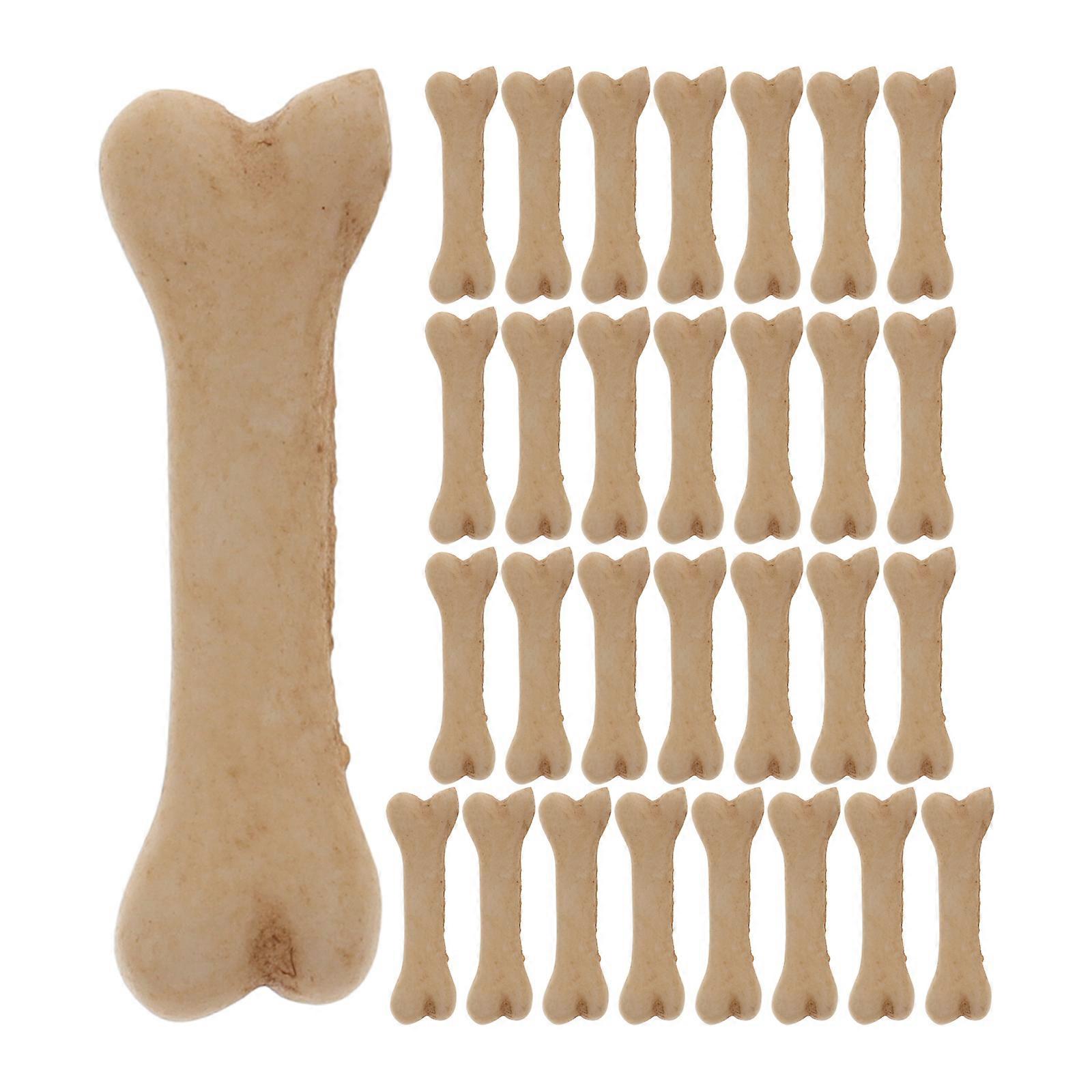 30pcs Halloween Miniature Bones Mini Bones Mini Sand Table Decoration Mini Bone Decor