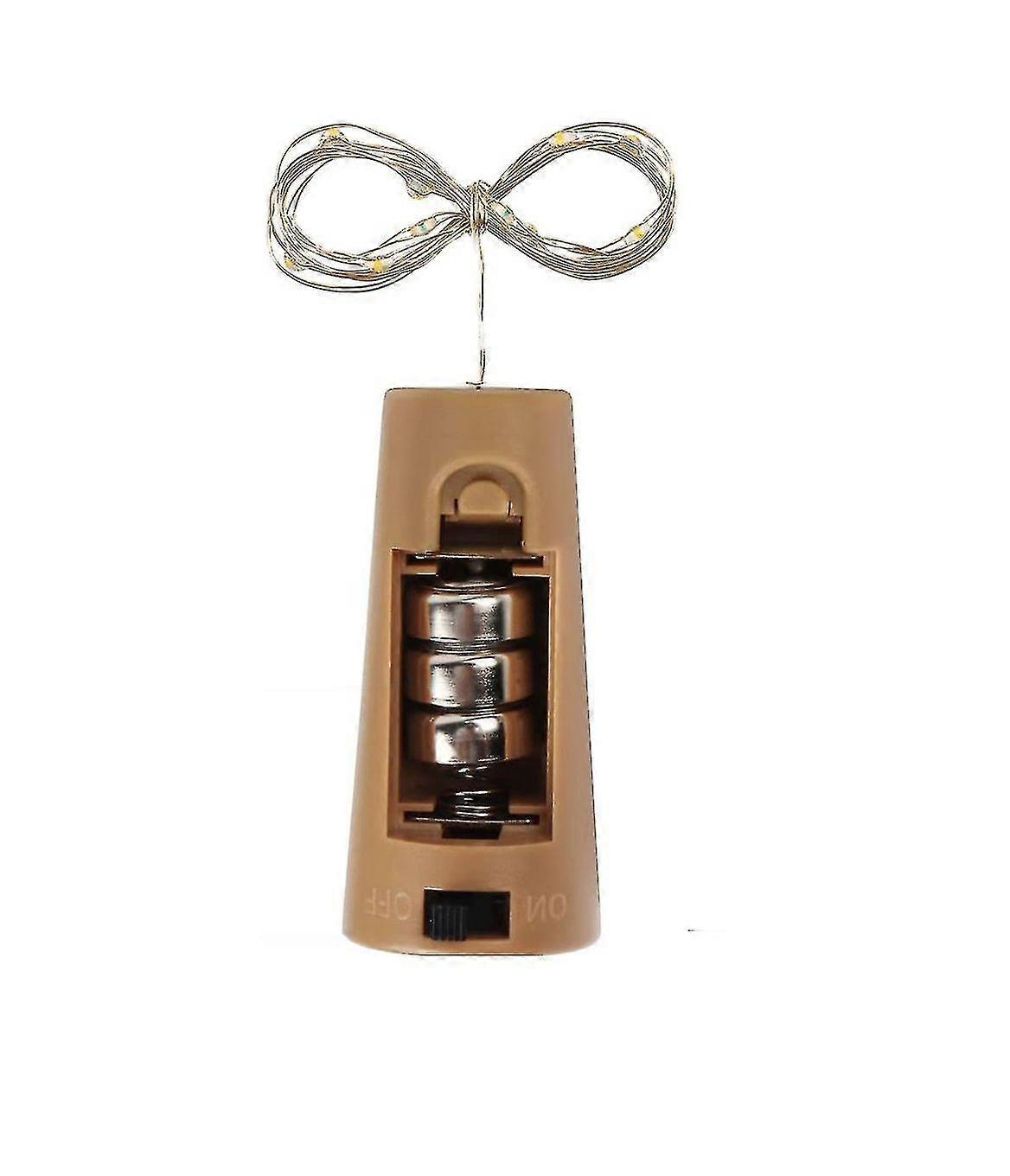 Bottle Lights With Cork -12pcs
