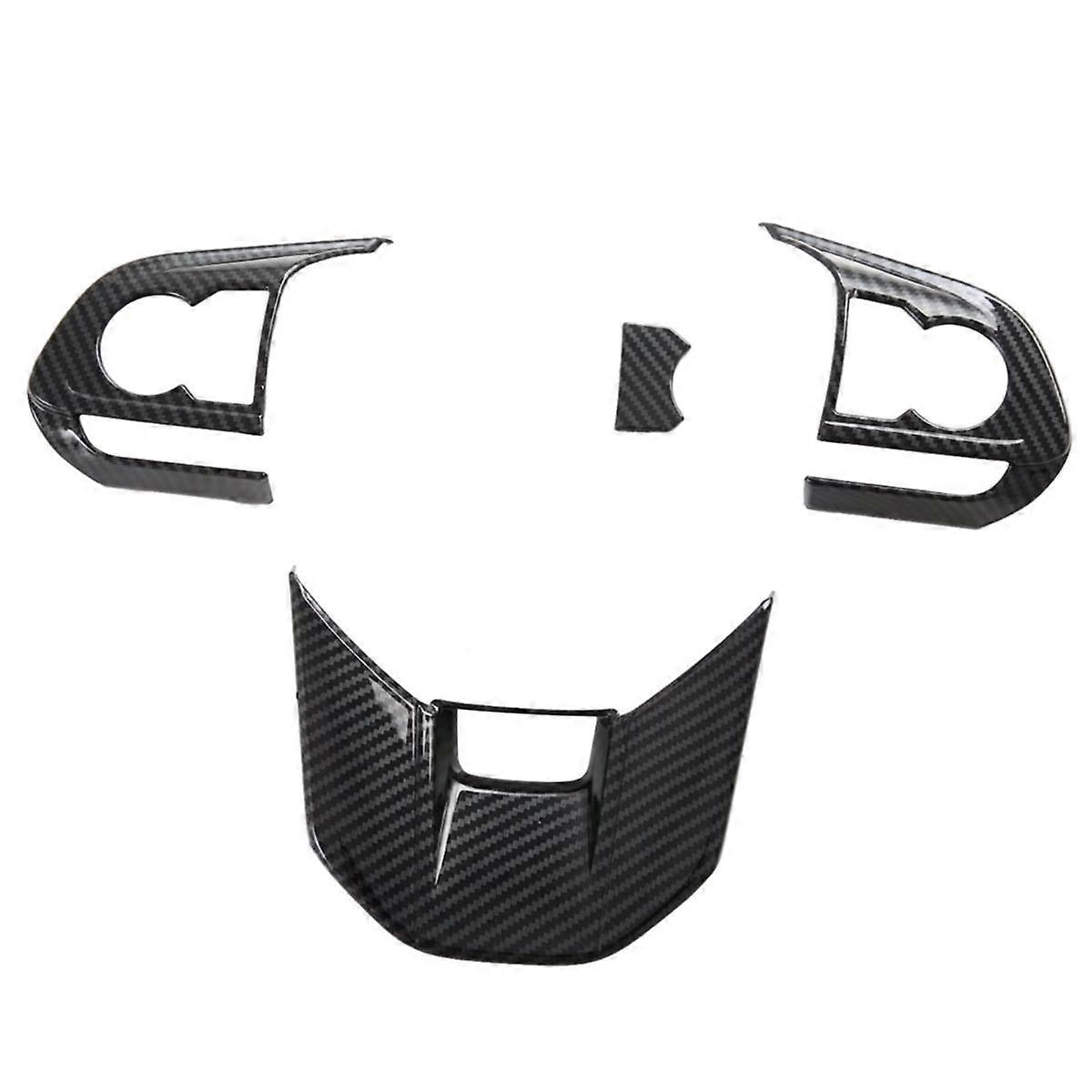 For Veloz 2022-2024 Carbon Fiber Car Steering Wheel Switch Buttons Cover Frame Trim Interior Access