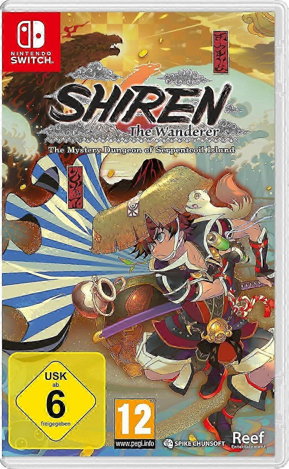 Shiren the Wanderer-Mystery Dungeon of Serpentcoil Island Switch Game