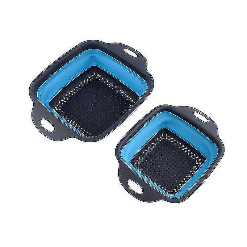 Collapsible Colander Set,round Silicone Kitchen Strainer Diameter