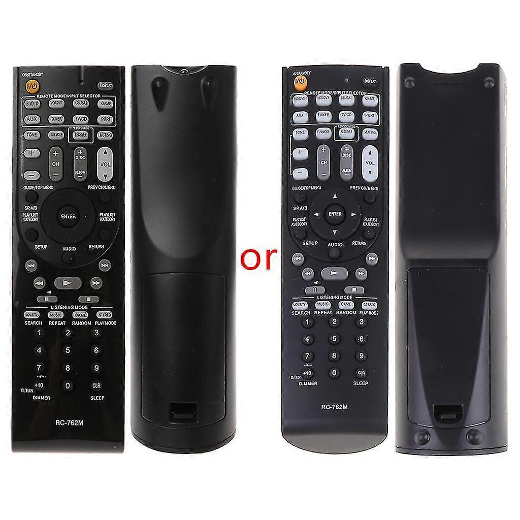 Rc-762m Remote Control Contorller Replacement Compatible -for Onkyo Av Receiver Ht-s3400 Avx-290 Ht-r390 Ht-r290 Ht-r380 Ht-r538 Ht-rc230