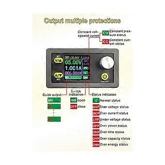 Convertitore Buck-Boost 6-36V A 0,6-36V Con Display – Regolatore Di Tensione Programmabile 5A 80W Per Laptop E Utensili
