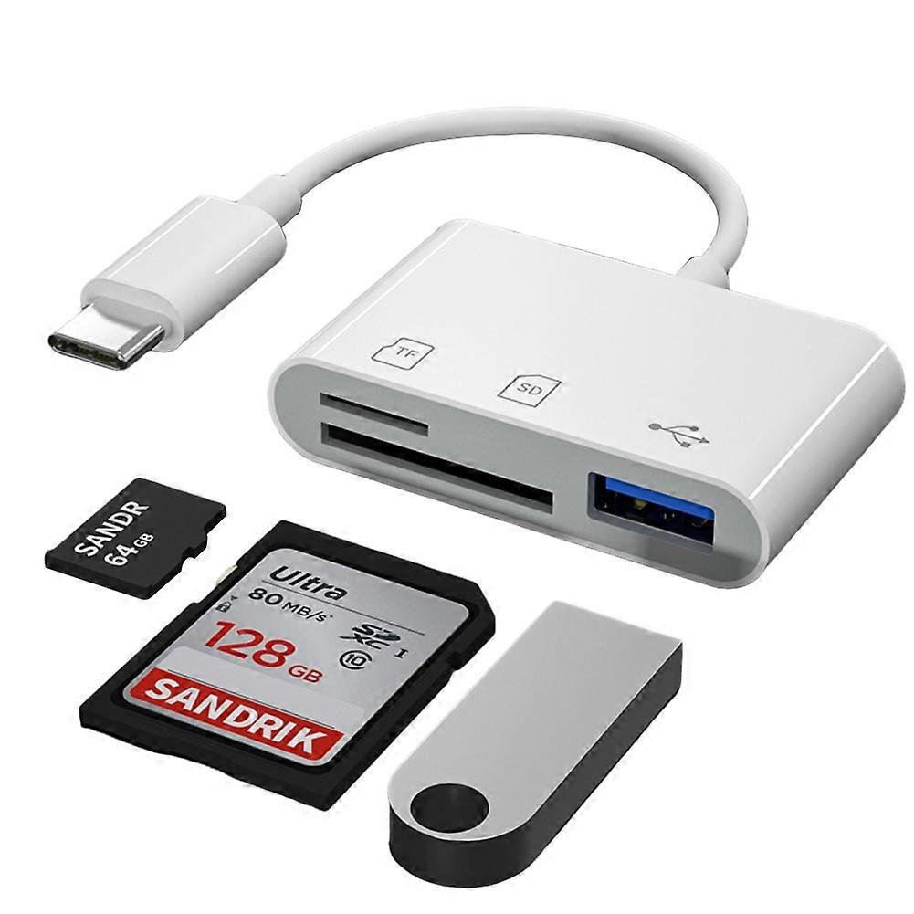 TF / SD-Kartenadapter Kameraleser Kamera Android Typ-C für iPhone15 Pro Max Plus