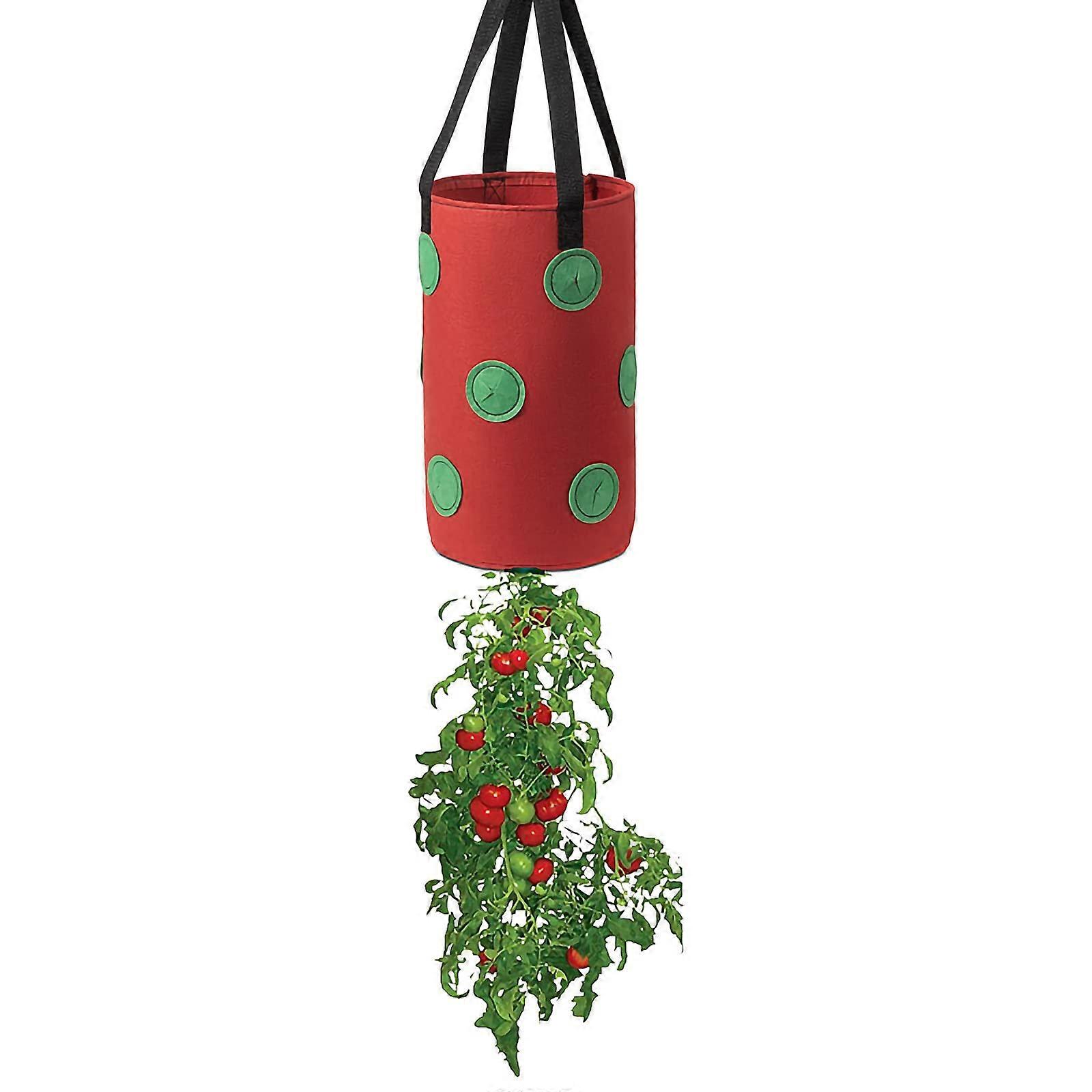 3pcs Potato Strawberry Planter Bags Vertical Garden Hanging Potatoes Planting Containers