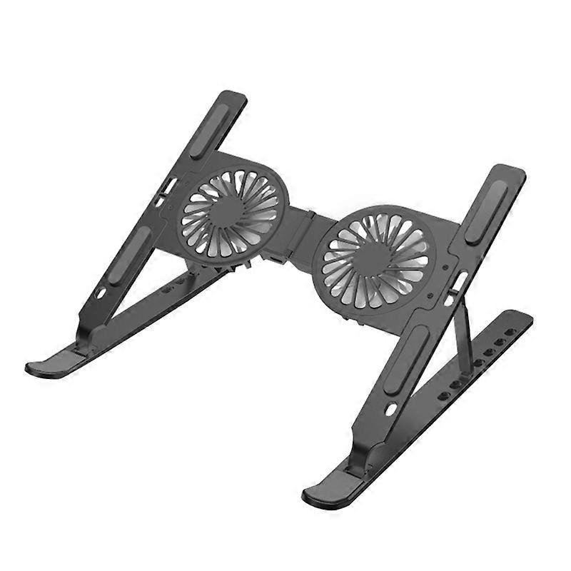 RGB Cooling Laptop Stand Foldable Design, Adjustable Angle for 17" Notebooks