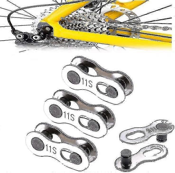 3 Pairs Speed Chain Bike Chain Link Bike Chain Links Bike Chain Link For 11 Speed Chain Jiujiuso