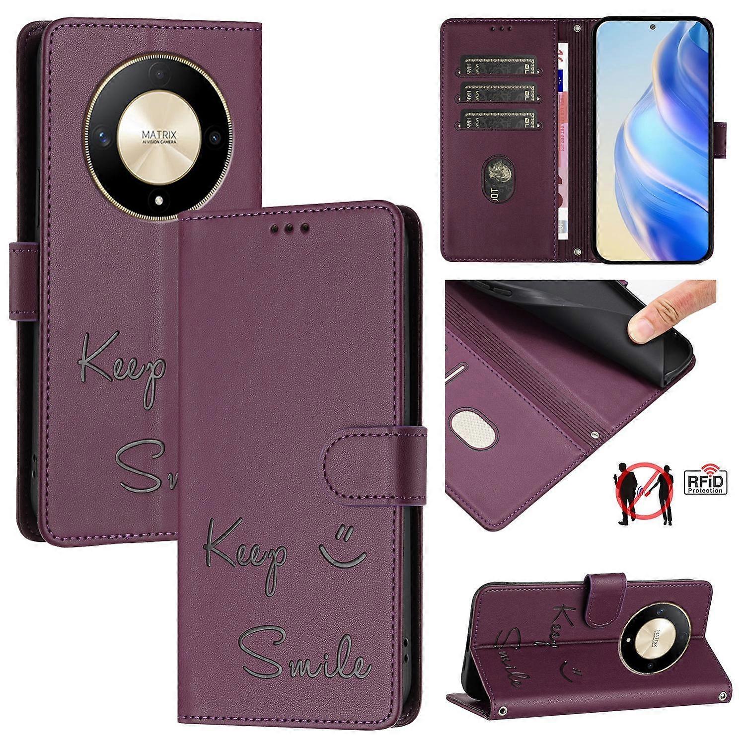 Smile RFID PU Case For Honor Magic6 Lite 5G Global
