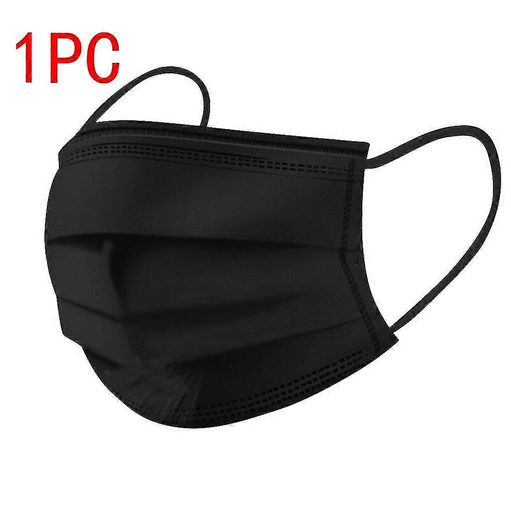 10pcs Unisex Christmas Mask Disposable Soft 3-layer Adults Mouth Cover Breathable Adjustable Non Woven Dustproof Mask Halloween