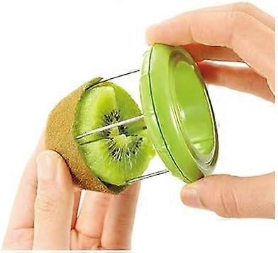 Fast Peel Any Fruit Or Soft Vegetable With Ease. Kiwi Slicer Peeler Pitter Scooper, Mango And Kimi Corer, Kiwi Fruit Scoop Kitchern Tool_Green