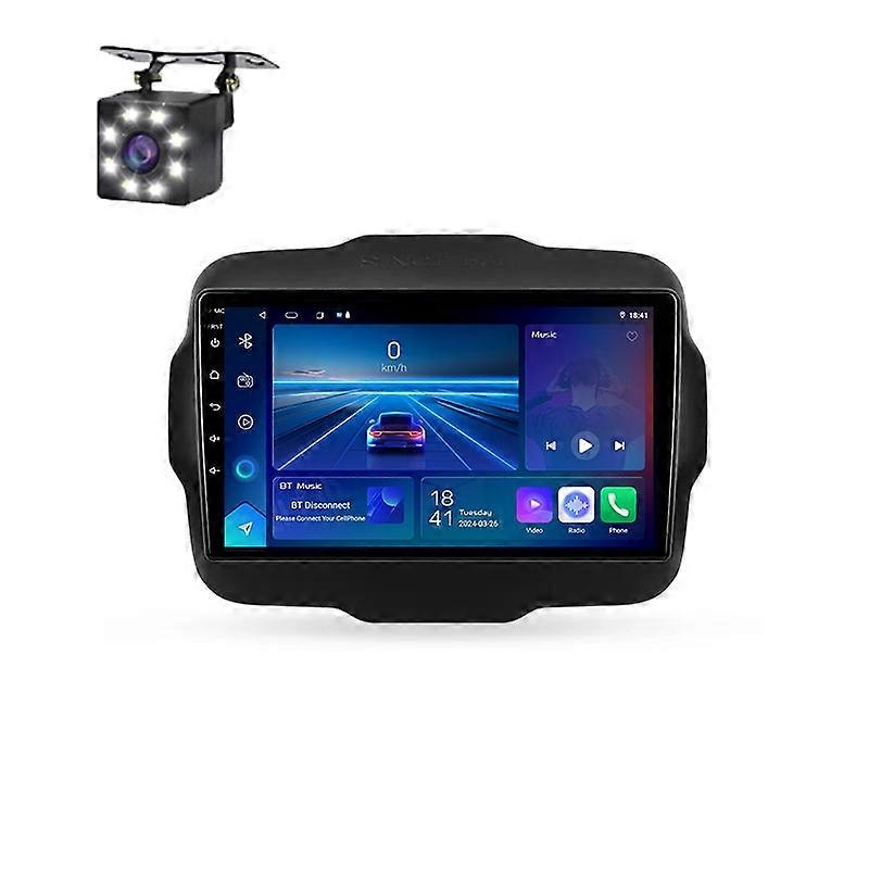 Car Radio Multimedia For Jeep Renegade 2014 - 2018 Player Carplay Navigation Auto