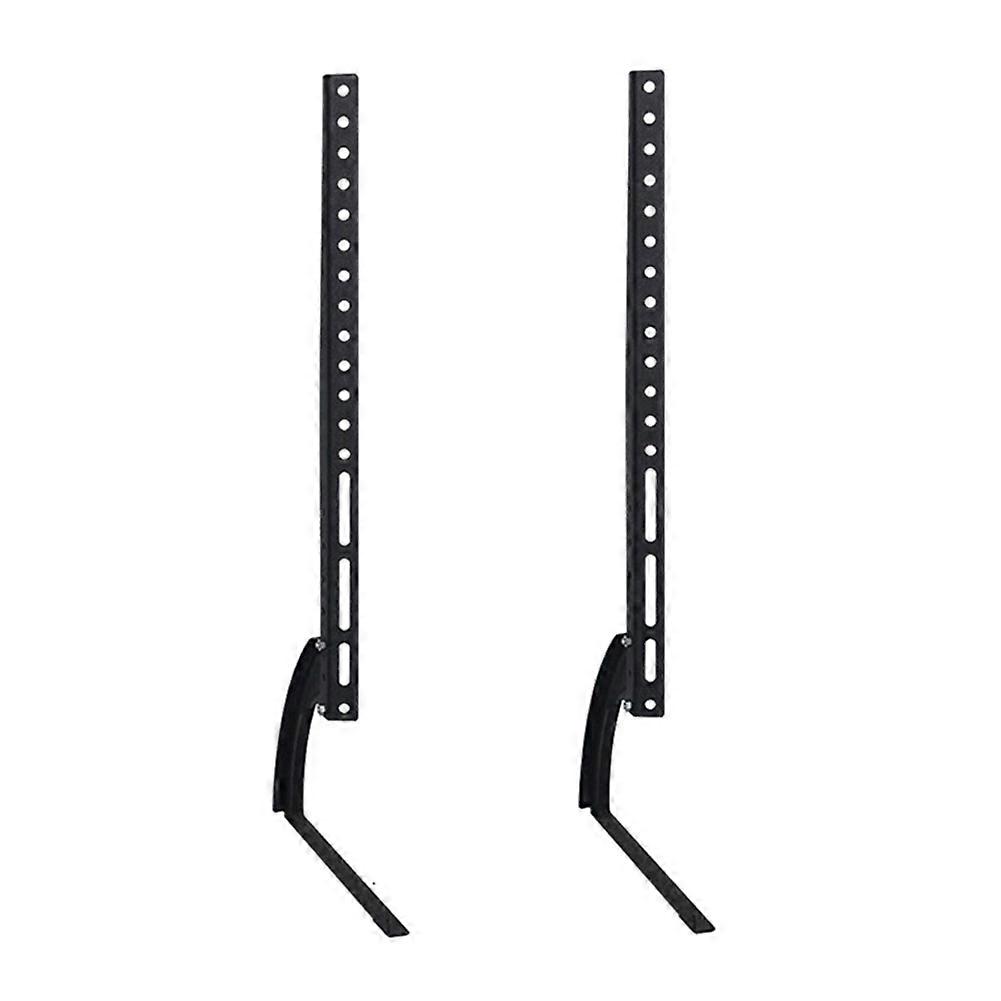TV Riser Stand Mount Bracket Holder Height Adjustable Stable for LCD LED Screen