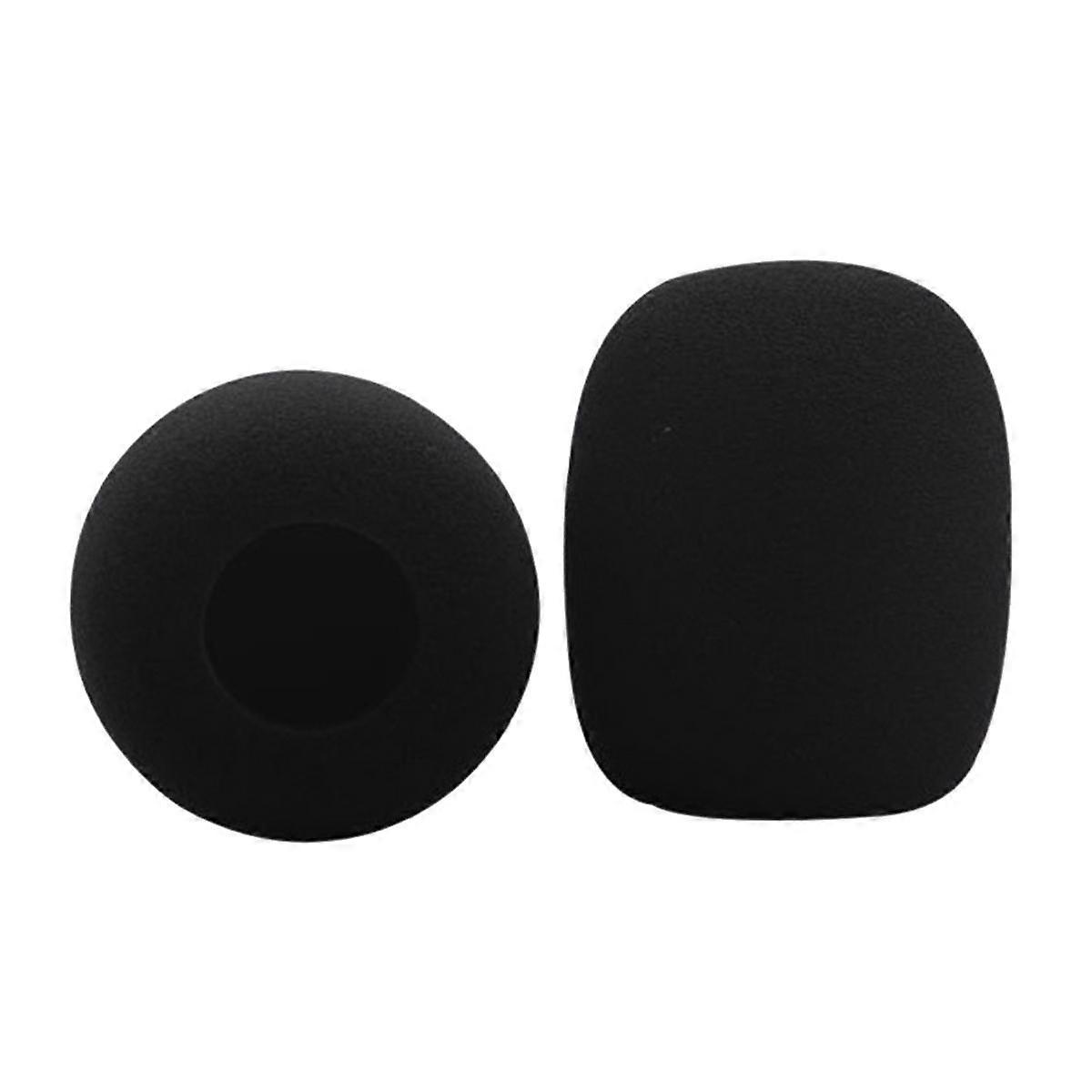 2Pcs Foam Microphone Windscreen for VideoMicro Condenser Microphones Mini Foam Cover