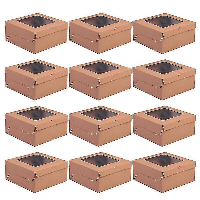 1 Assorted Color Muffin & Cupcake Makers 20pcs Cupcake Cases Paper Egg Tart Boxes Cake Storage Boxes