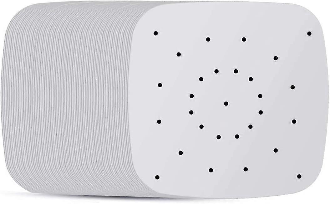 200 Pieces 8 inch Perforated Baking Paper Parchment Paper Parchment Paper for Air Fryer, Airfryer, SteamerHome Air Fryer Paper Baking Oil Paper