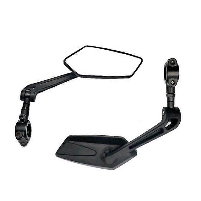 Reversing Mirror Rearview Mirror Electric Vehicle Flat Mountain Bike Rearview Mirror Reversing Mirror 22-25mm Brand New