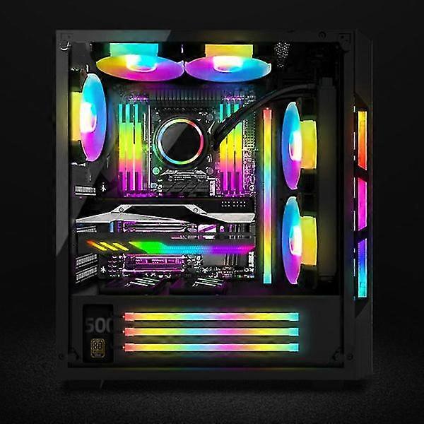 ARGB LED Strip ARGB PC Case LED Light Bar 5V 3PINx2+4PIN Case Square