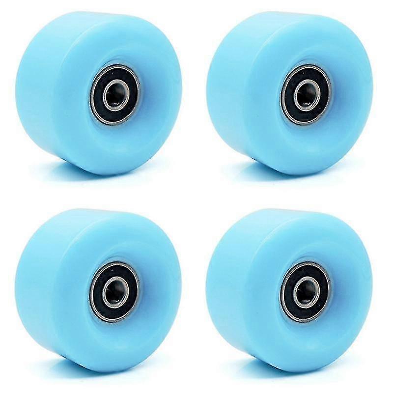 4本ダブルローローラースケート4輪Pu耐摩耗性ホイール