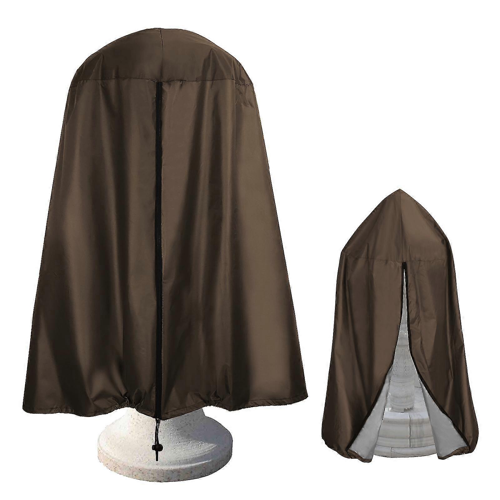 Waterproof Garden Statue Sculpture Protective Cover For Patio, Easy To Fold & Store, Sun And Freeze Proof