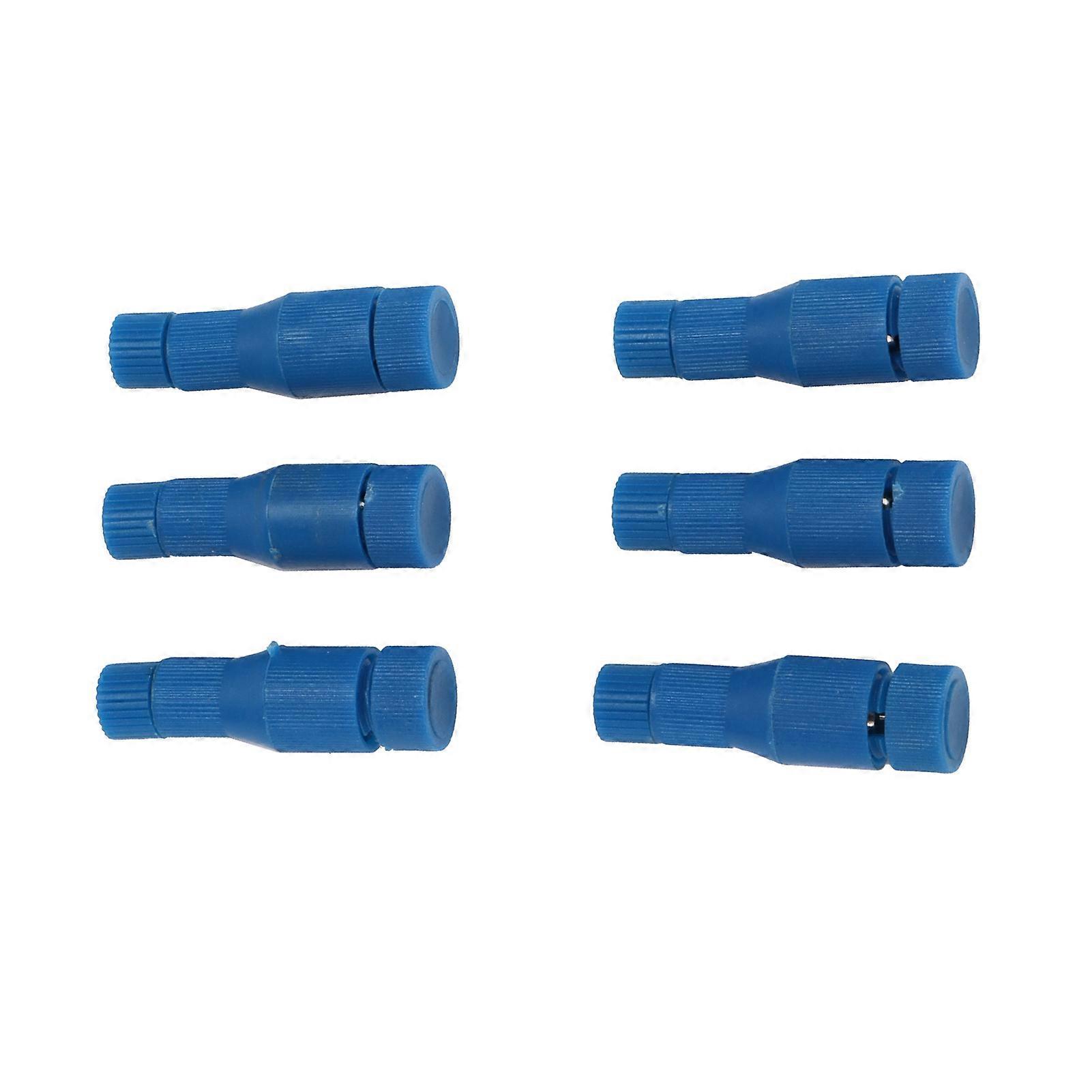 6pcs מחברי ברז תיל לרכב סוג t הוכחת רטט התנגדות פחותה לאופניים סירות