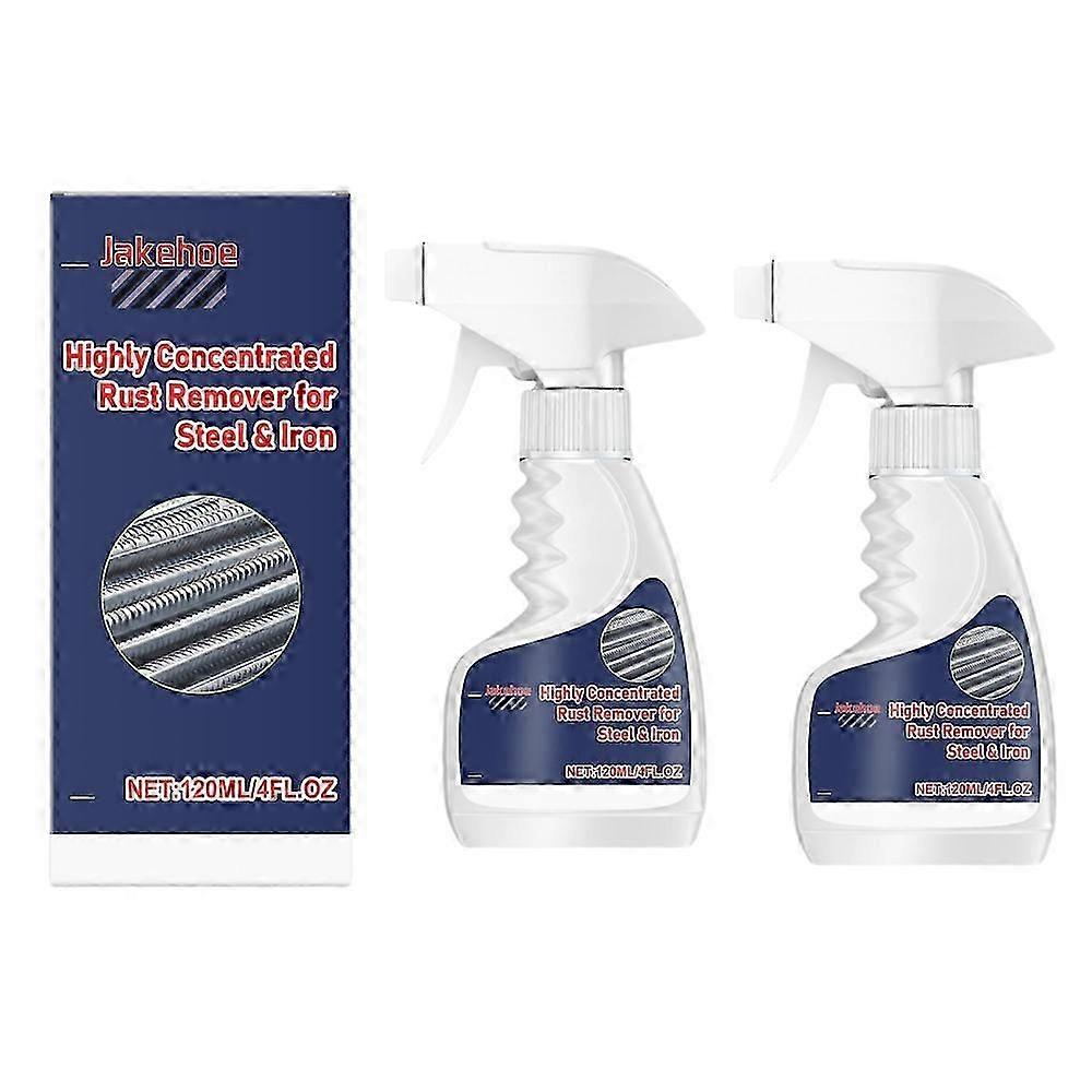 120ml Rust Remover, Heavy-Duty Metal Rust Remover, Powerful Metal Rust Remover