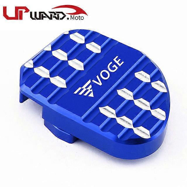 For loncin voge 500r 650ds 300r 300rr 300ac 300ac Motorcycle CNC Kickstand Foot Side Stand Extension Pad Support Plate Enlarge S