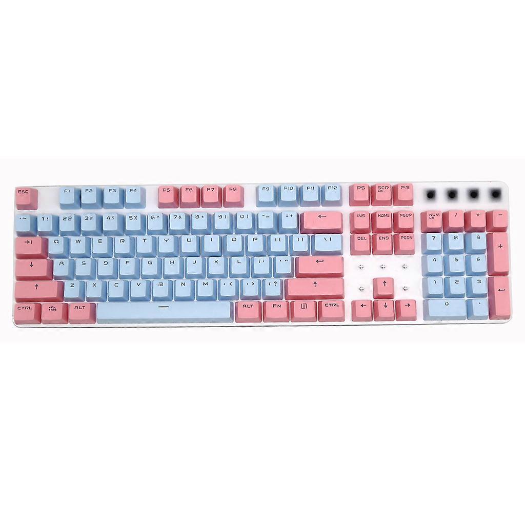 Double Shot Keycaps OEM Profil 104 Tangenter Bakgrundsbelysta Keycaps GK61 64 84 96 Layout