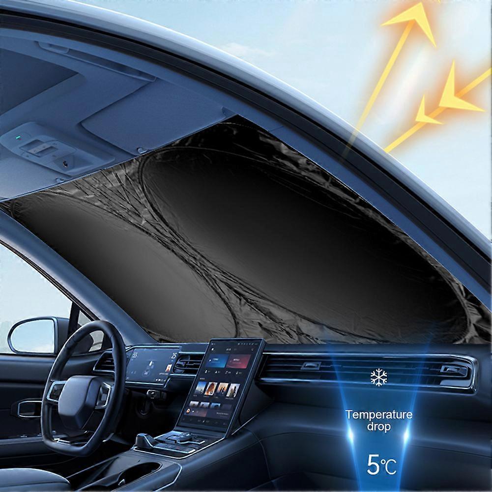 Car Sunshade UV Protection Windshield Sunshades Heat Insulation Silver-coated Cloth for Rain Protection for Temporary Sunshade