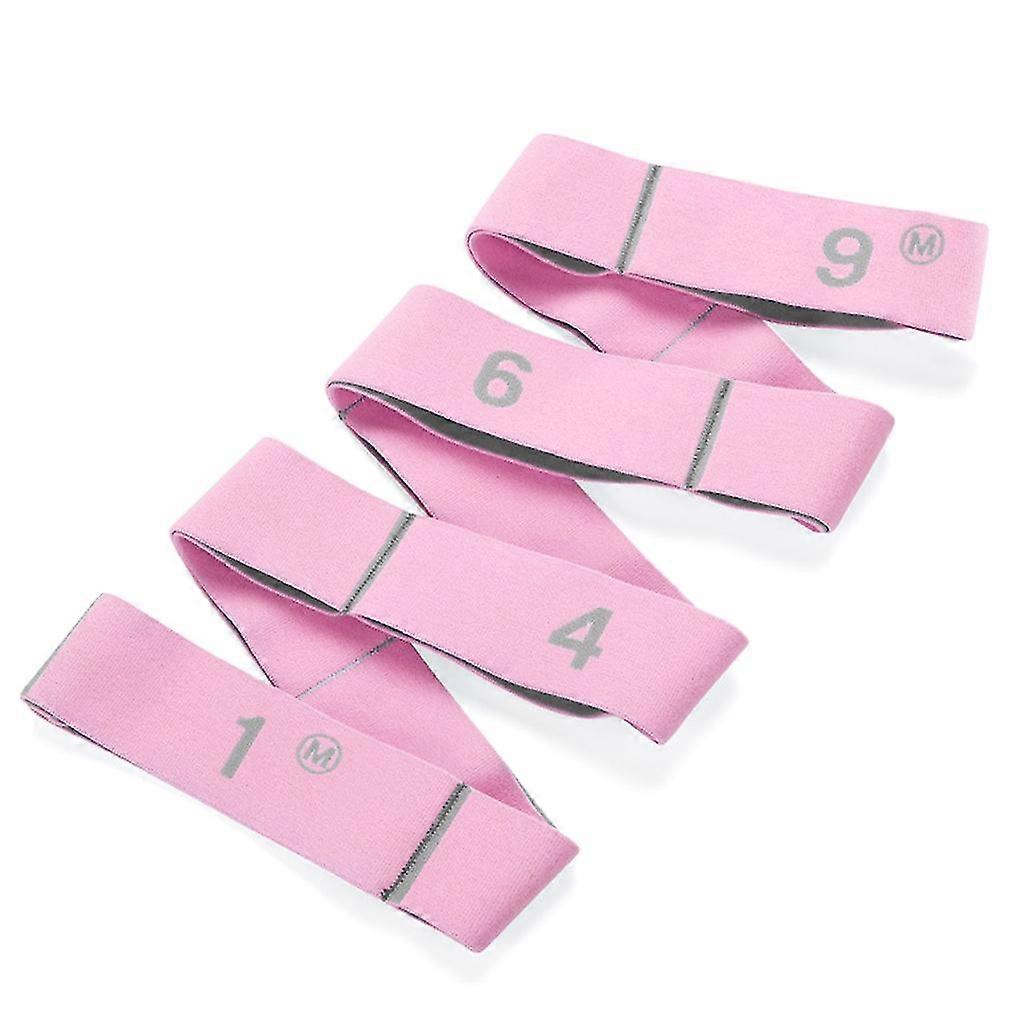 Stretch Strap With 9 Loop Elastic Stretching Band For Yoga Physical-therapy
