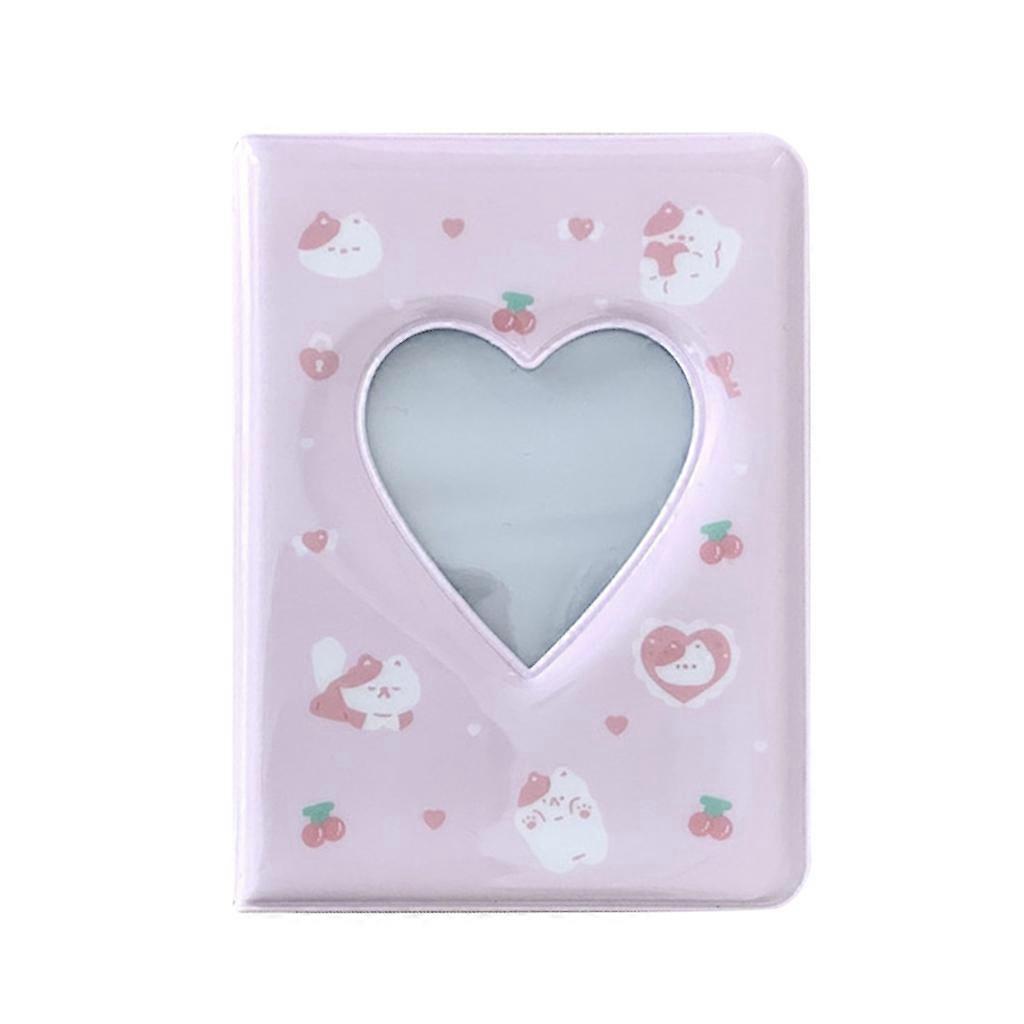 ميني ألبوم صور 3 بوصة جوفاء القلب بطاقة التبعي