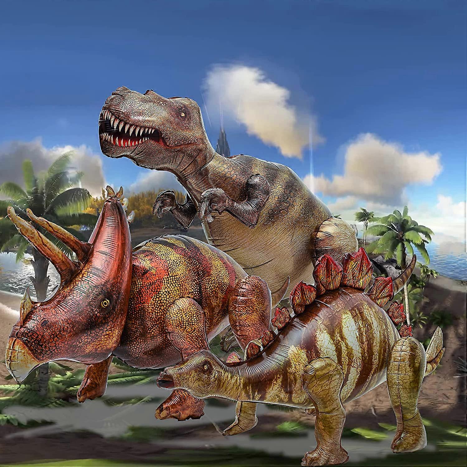 トリケラトプスの巨大バルーン バルーン 3D 巨大 恐竜 風船 誕生日 飾り付け(トリケラトプス