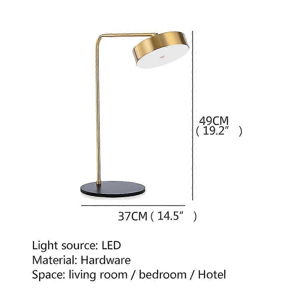 Contemporary Table Lamp Simple Led Home Decorative Study Bedroom Bedside Desk Light