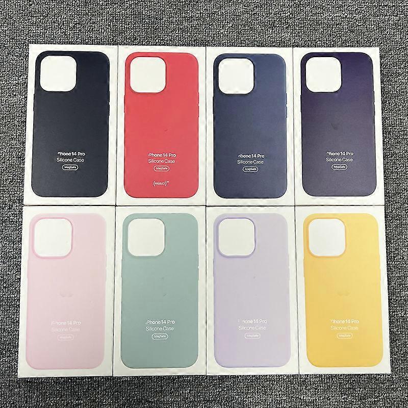 For Apple iPhone 14/ 14 Pro /14Pro Max Case Magsafe Silicone