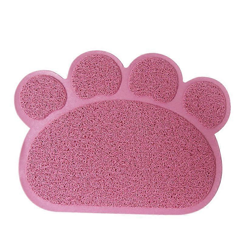 Cat Litter Mat PVC Non-slip Paw Shape