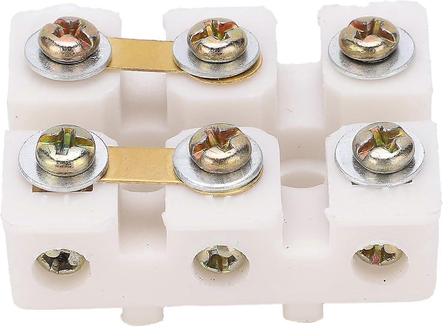 Compressor Single Phase Motor Terminal Block Terminal Block Flame Retardant Plastic Barrier Wire Connector Industrial Supplies