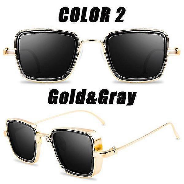 Men's Retro Classic Square Sunglassesc2