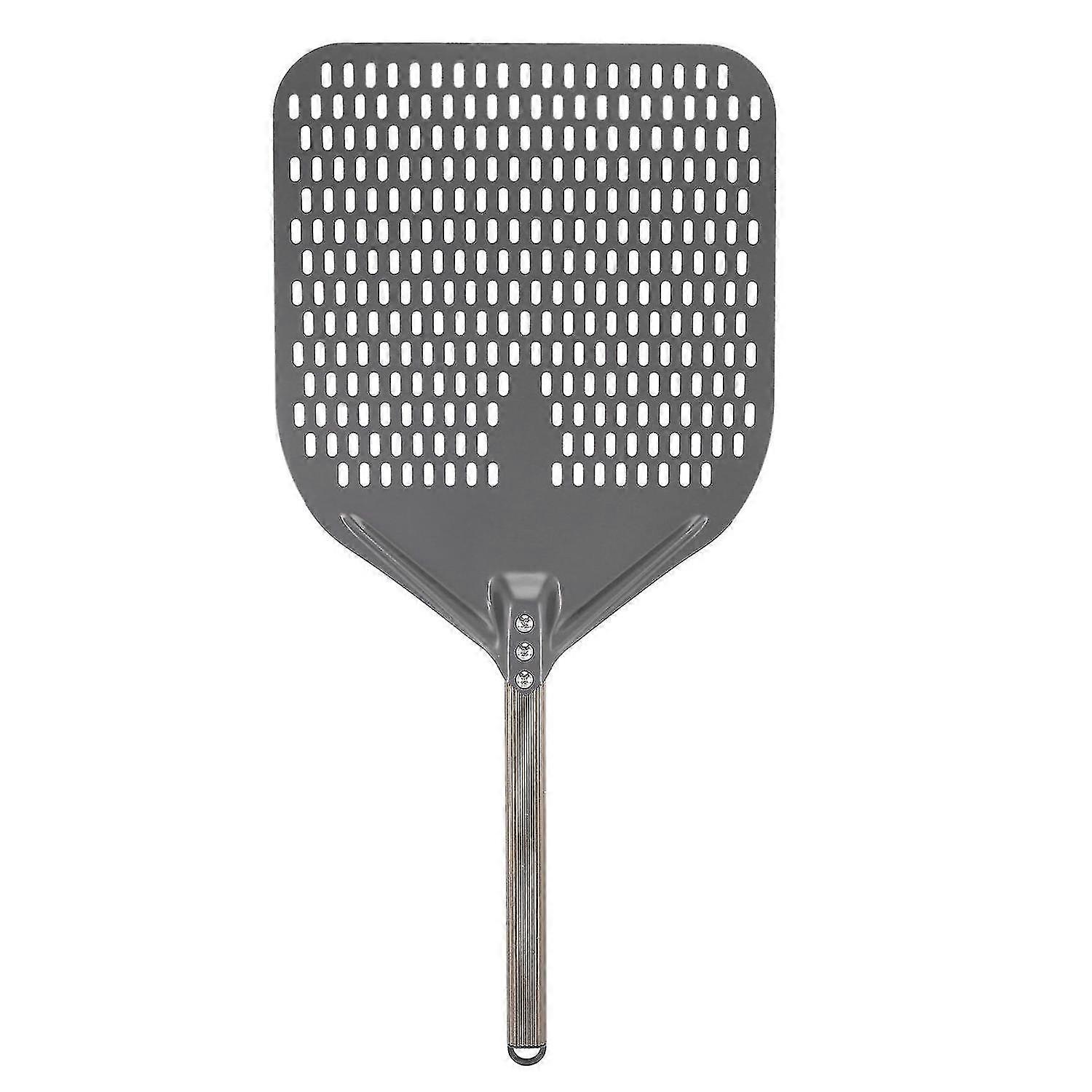 Christmas 14 Inch Rectangular Pizza Shovel,perforated Pizza Paddle Pizza ,pizza Tool For Ba
