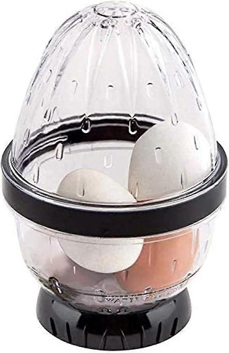 Manual Hard Boiled Egg Peeler - Transparent Eggshell Separation Tool