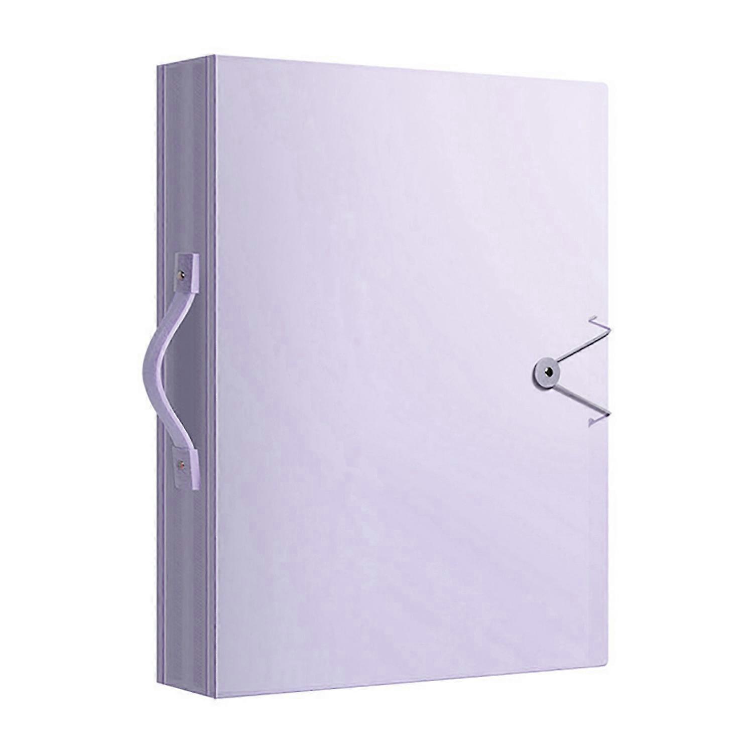 Rhinestone Painting Photo Album A3 60Pages Clear Pockets Buckle Design Easy Carrying Protection