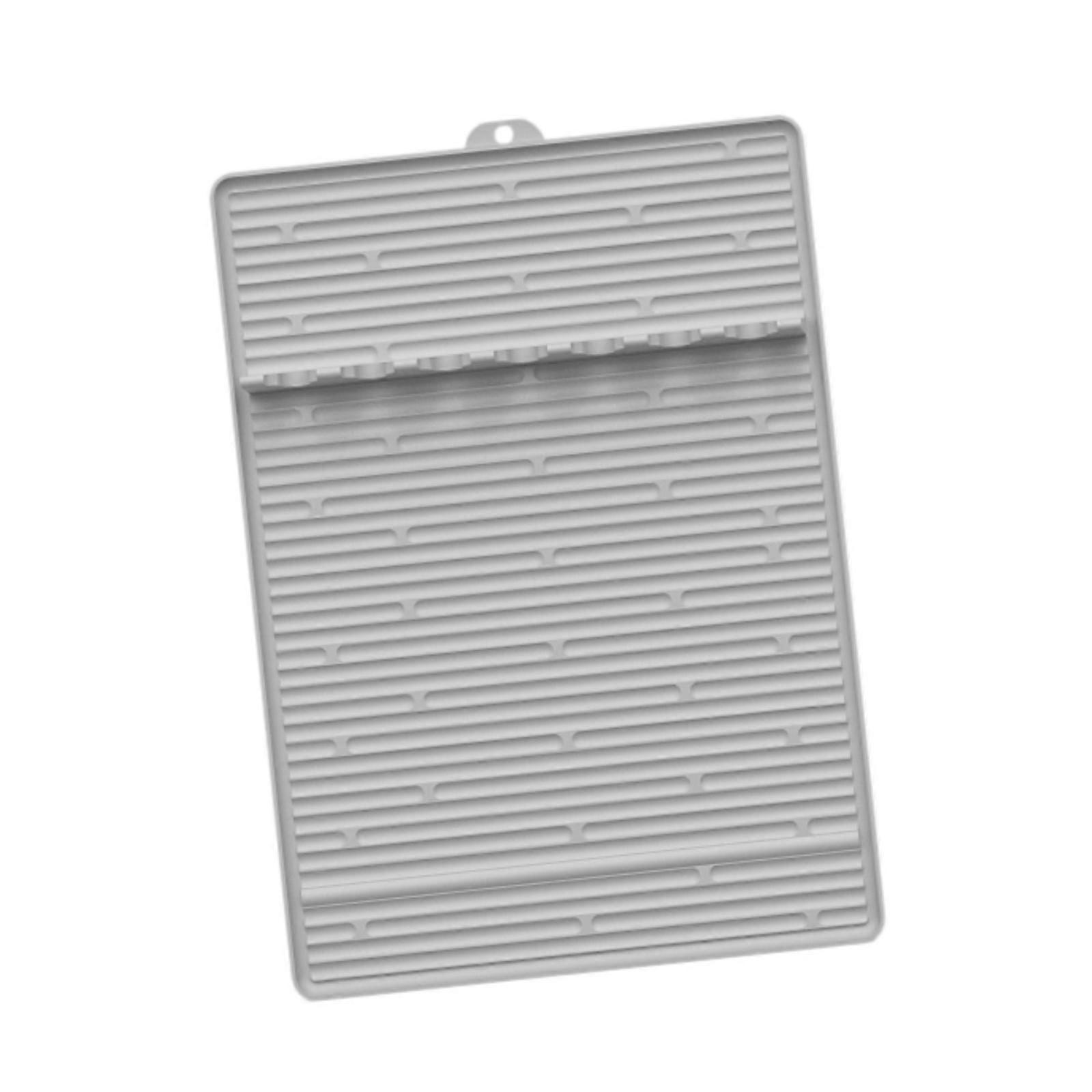 Silicone Griddle Tools Mat Professional Reusable Easy to Clean Grill Mat Gray