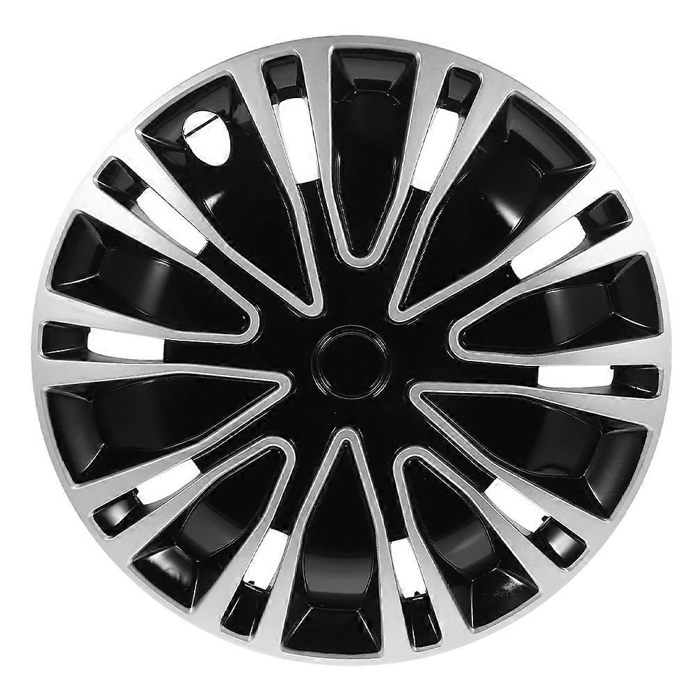 Hubcap Wheel Rim Cover Universal Easy Installation Hubcap Wheel Cover Replacement Hubcap for Enhance Your Vehicle Look  (Only Suitable For 14-inch Iro