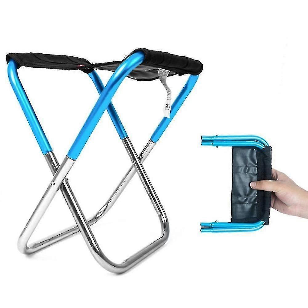 Outdoor Foldable Fishing Chair, Portable Folding For Camping, Picnic With Bag(1pcs,blue)
