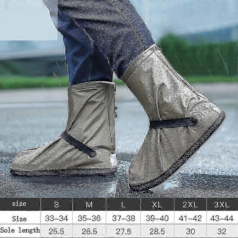 Waterproof Reusable Rain Boot Shoes Covers Outdoor Travel Elastic Shoes Cover