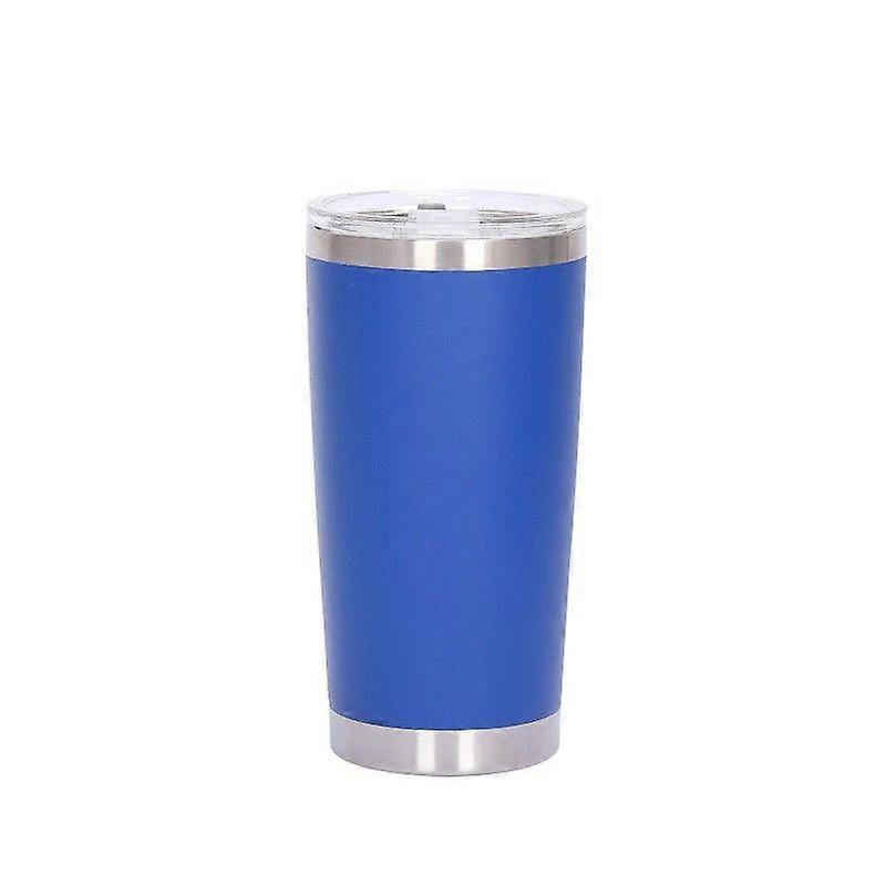 20 oz rustfritt stål bilkopp dobbeltlags rustfritt stål termoskopp bil bærbar iskopp